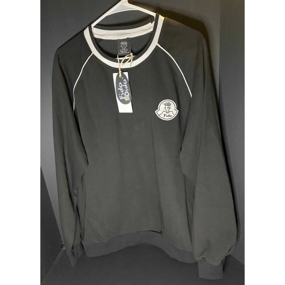 Fido Dido Cartoon TV Show Pullover Mens 3XL Crewneck Sweatshirt NWT